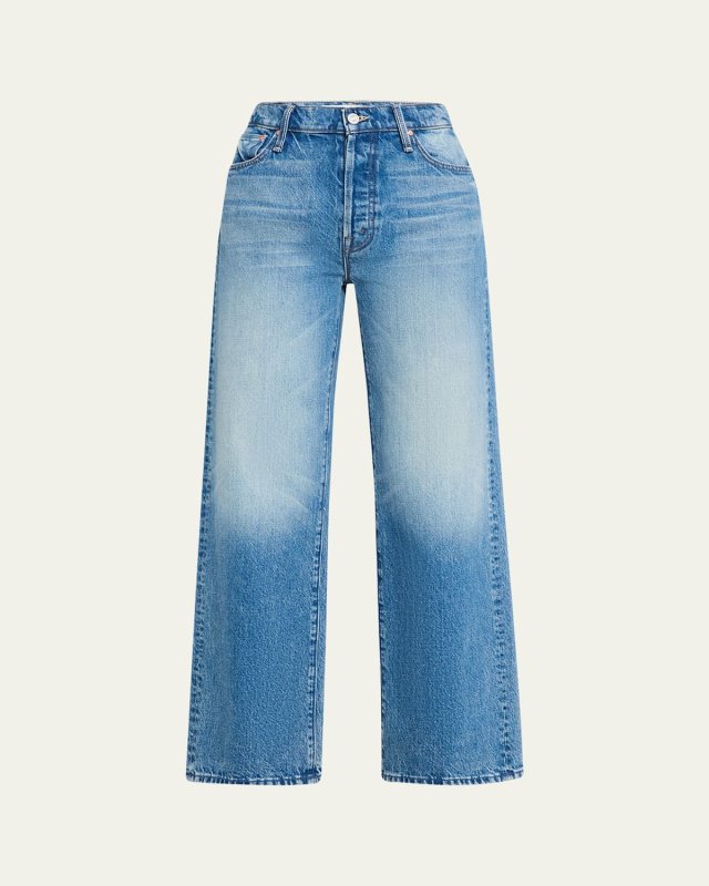 Lil' Dodger Button Sneak Jeans